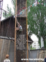 Соревнования на скалодроме